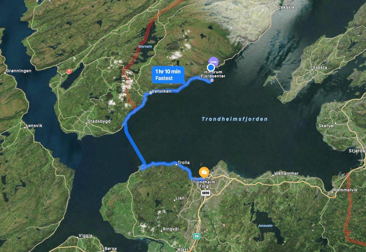Hindrum Fjordsenter Vannvikan Екстериор снимка